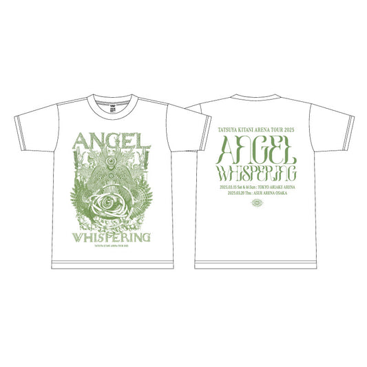 ANGEL WHISPERING T恤 白